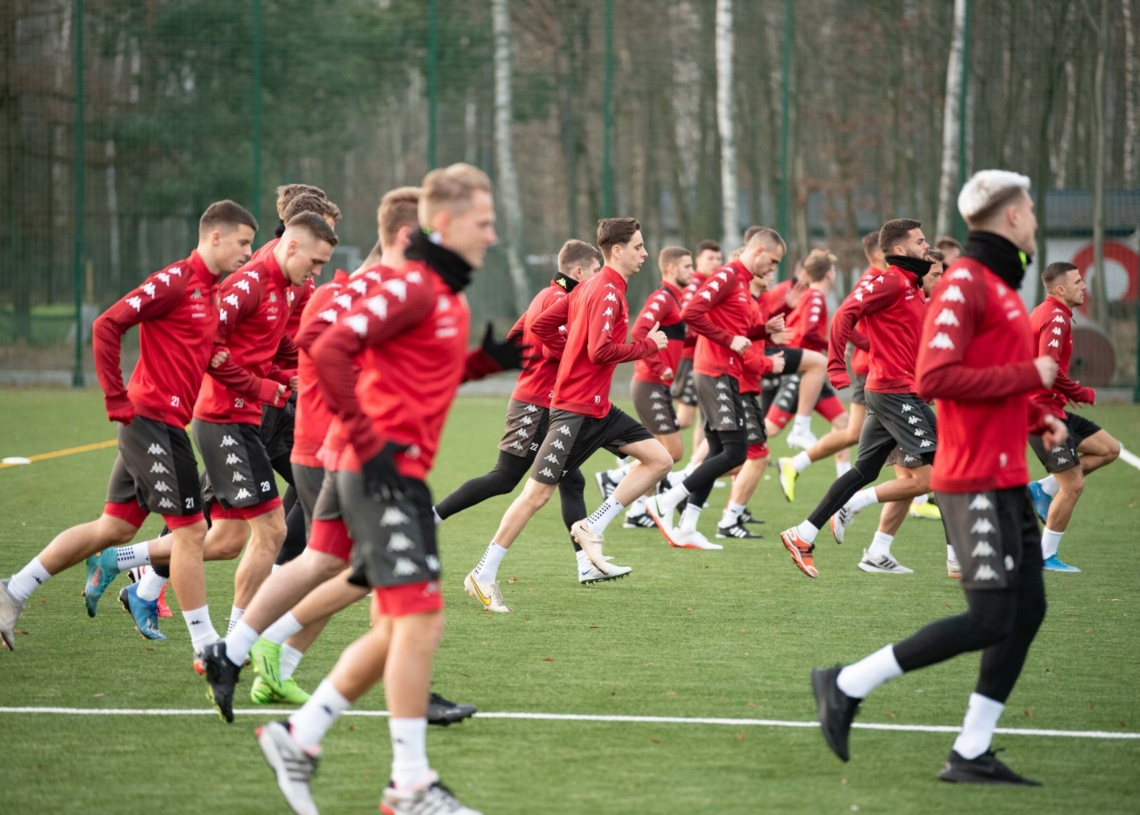 Pierwszy trening Widzewa w 2023 roku