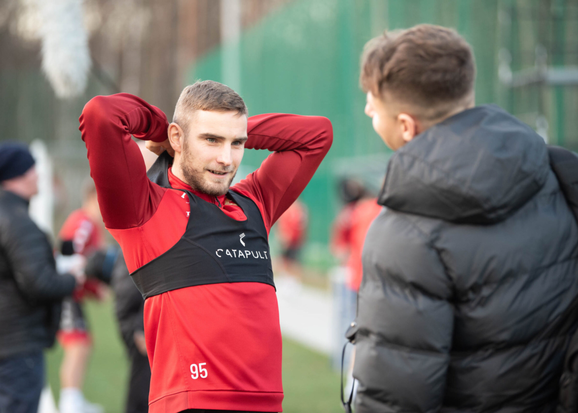 Pierwszy trening Widzewa w 2023 roku