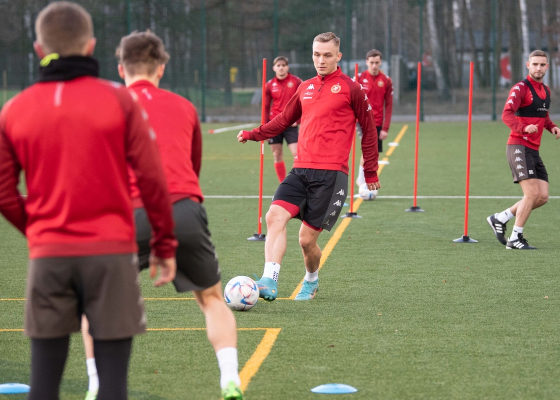 Pierwszy trening Widzewa w 2023 roku
