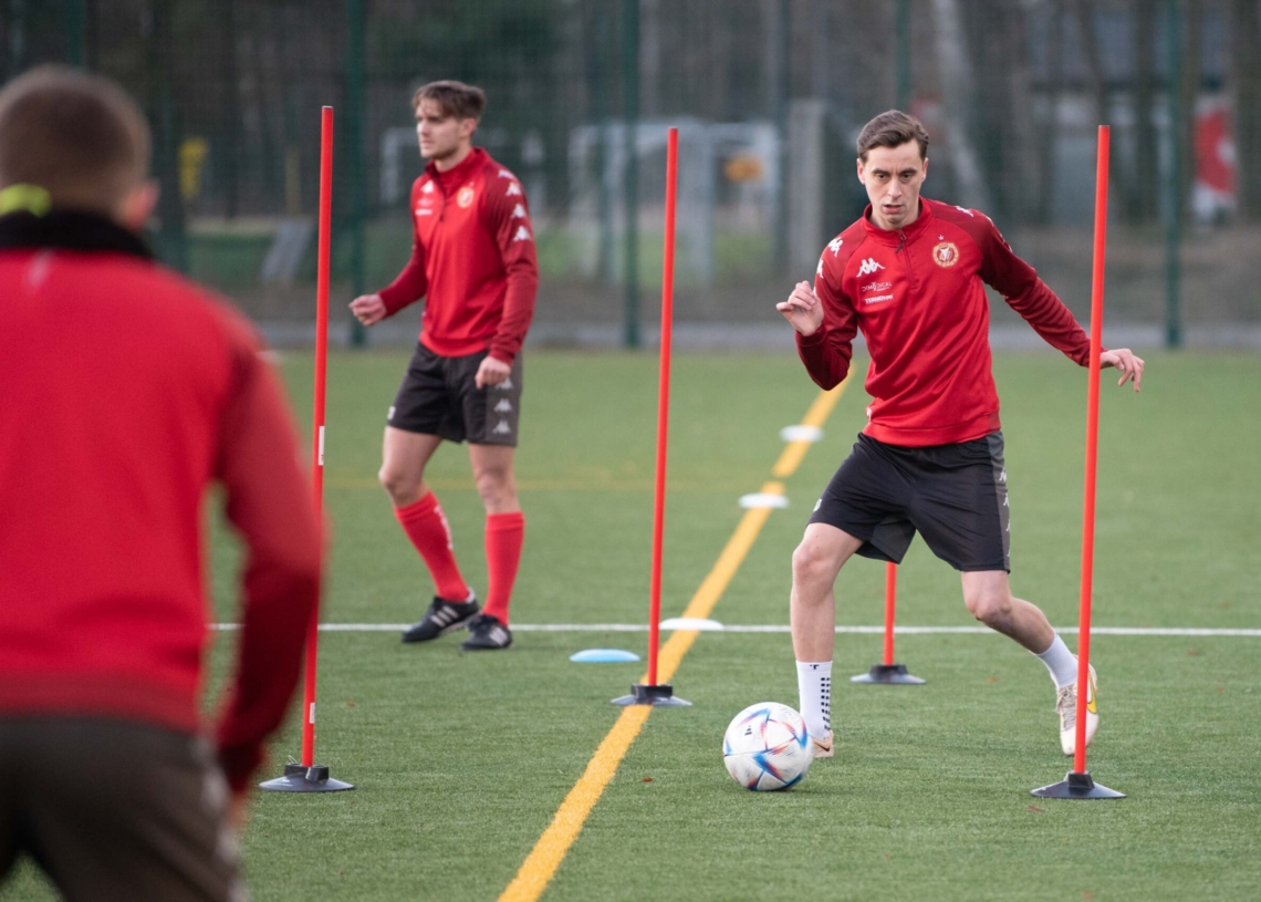 Pierwszy trening Widzewa w 2023 roku