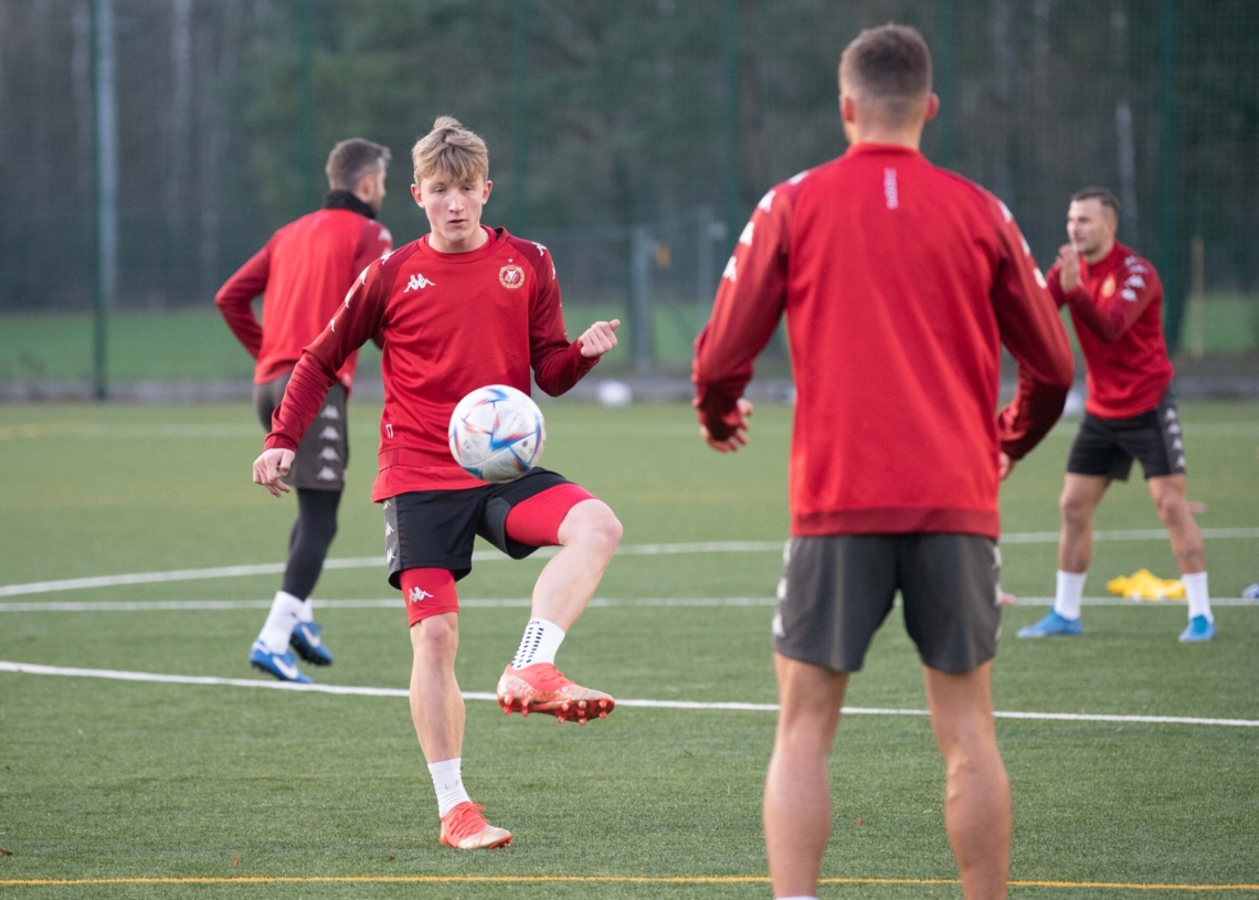 Pierwszy trening Widzewa w 2023 roku