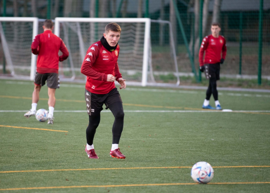 Pierwszy trening Widzewa w 2023 roku