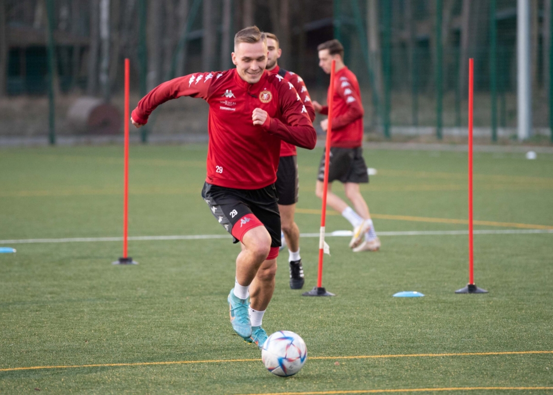 Pierwszy trening Widzewa w 2023 roku