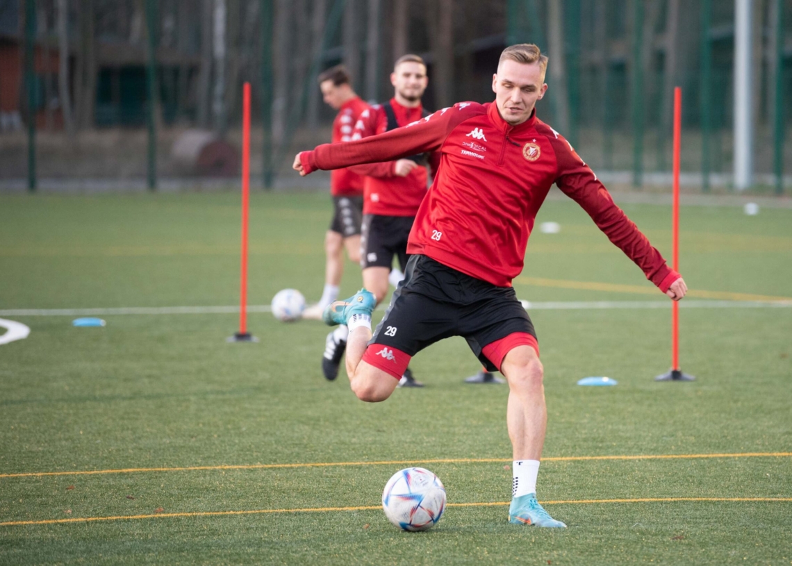 Pierwszy trening Widzewa w 2023 roku