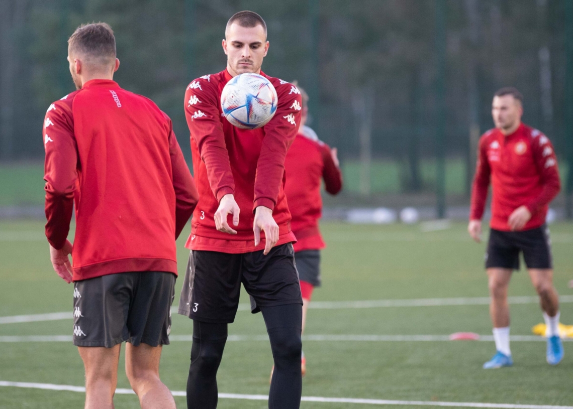 Pierwszy trening Widzewa w 2023 roku