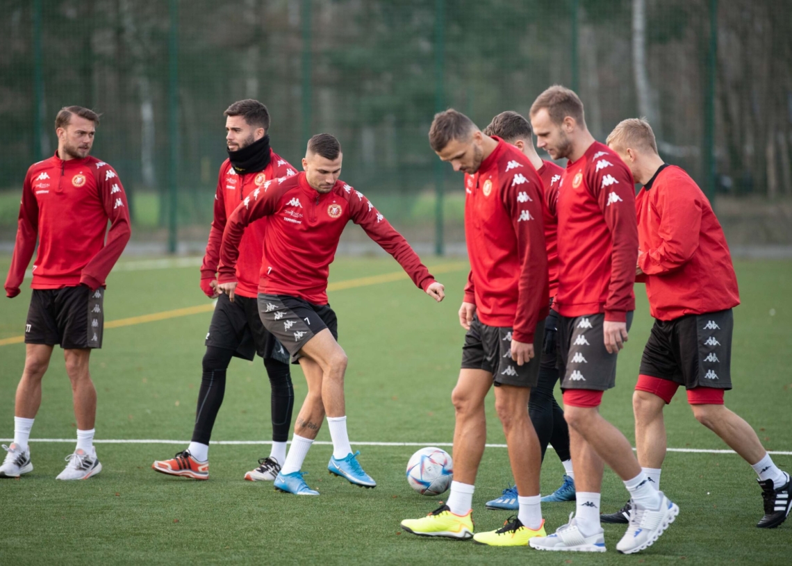 Pierwszy trening Widzewa w 2023 roku