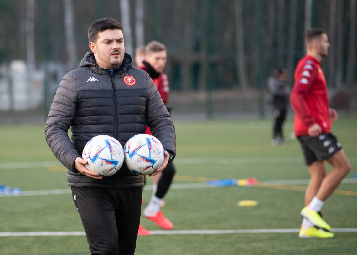 Pierwszy trening Widzewa w 2023 roku
