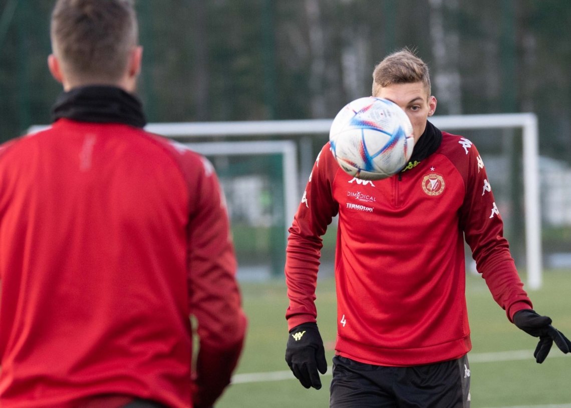 Pierwszy trening Widzewa w 2023 roku
