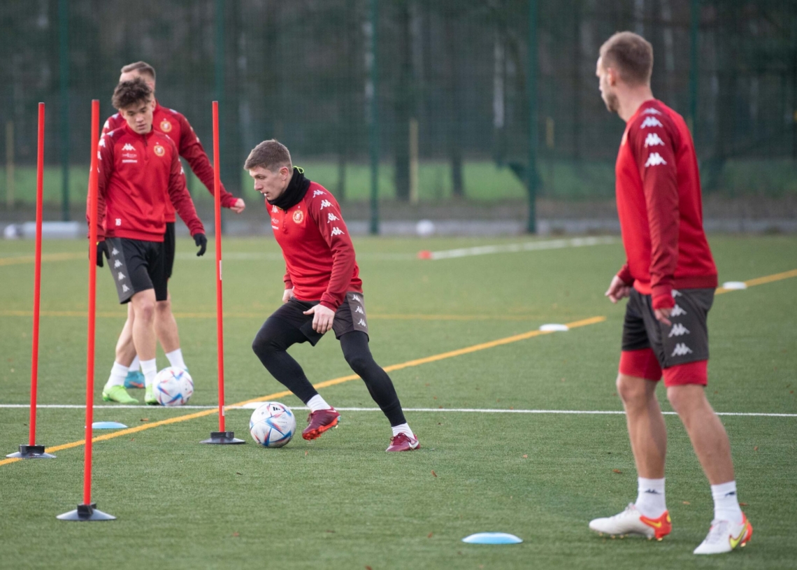 Pierwszy trening Widzewa w 2023 roku