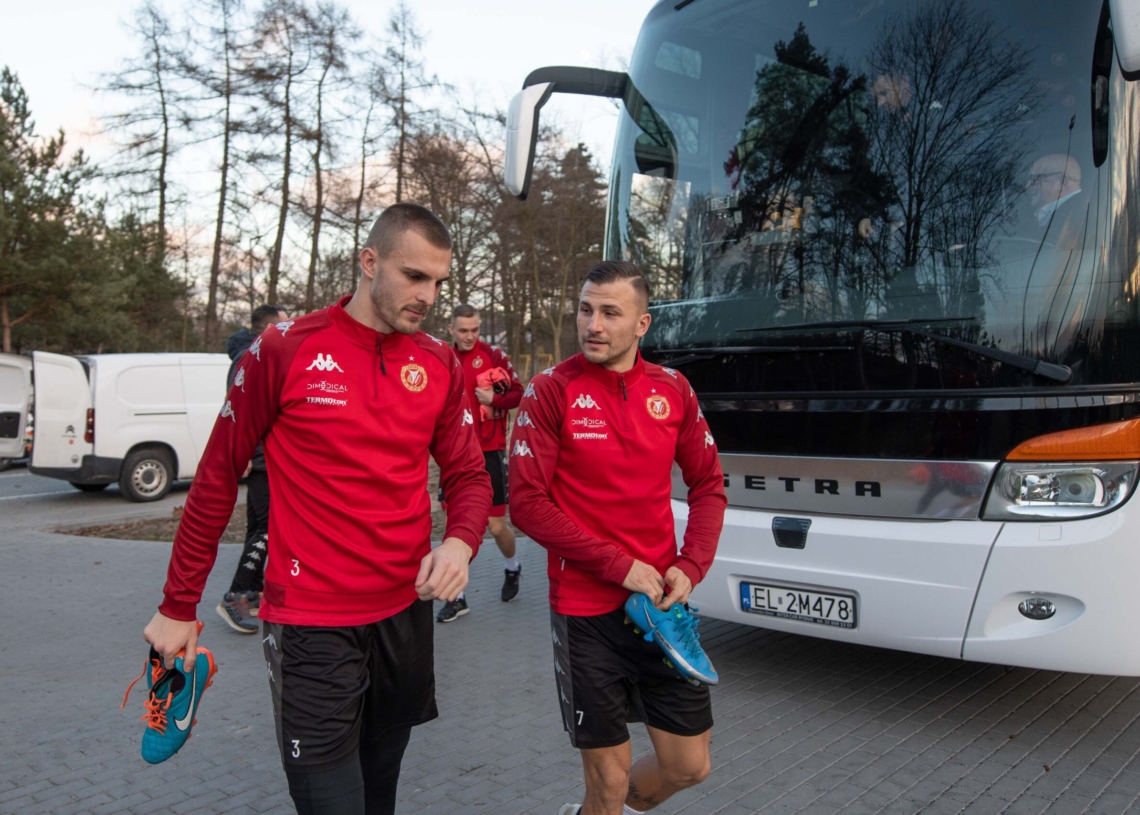 Pierwszy trening Widzewa w 2023 roku