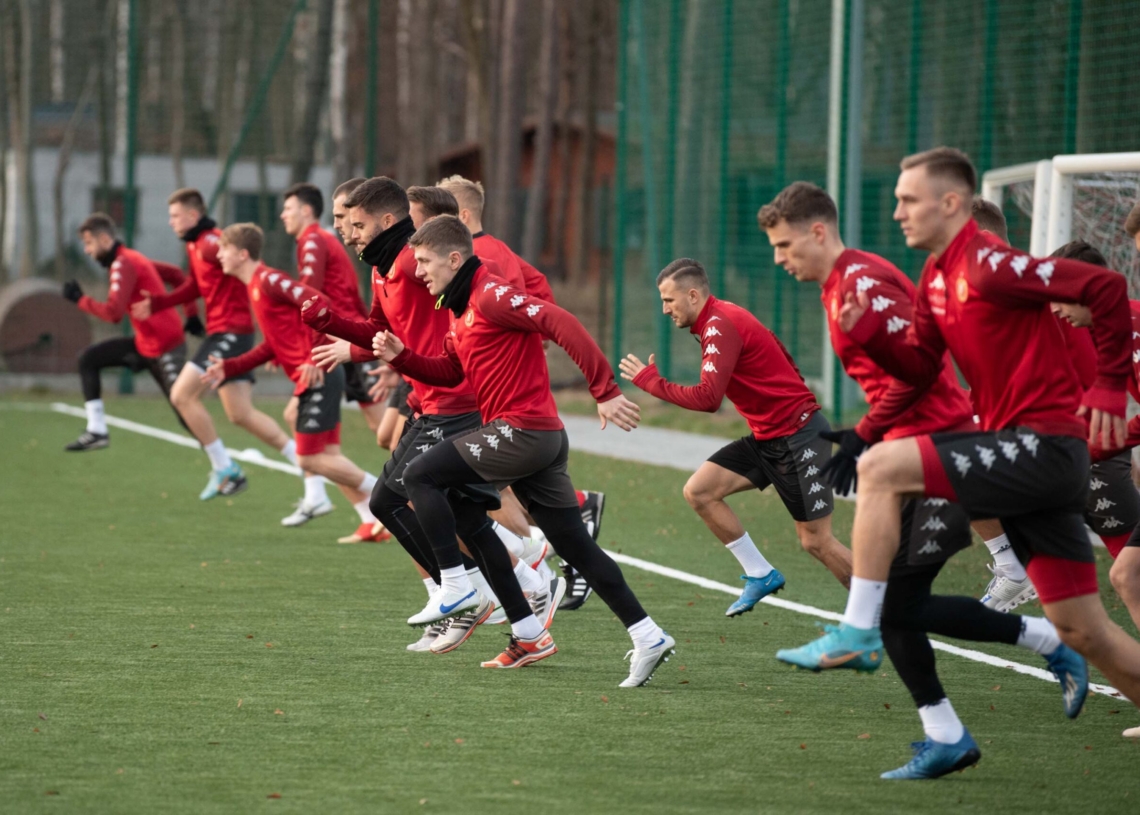 Pierwszy trening Widzewa w 2023 roku