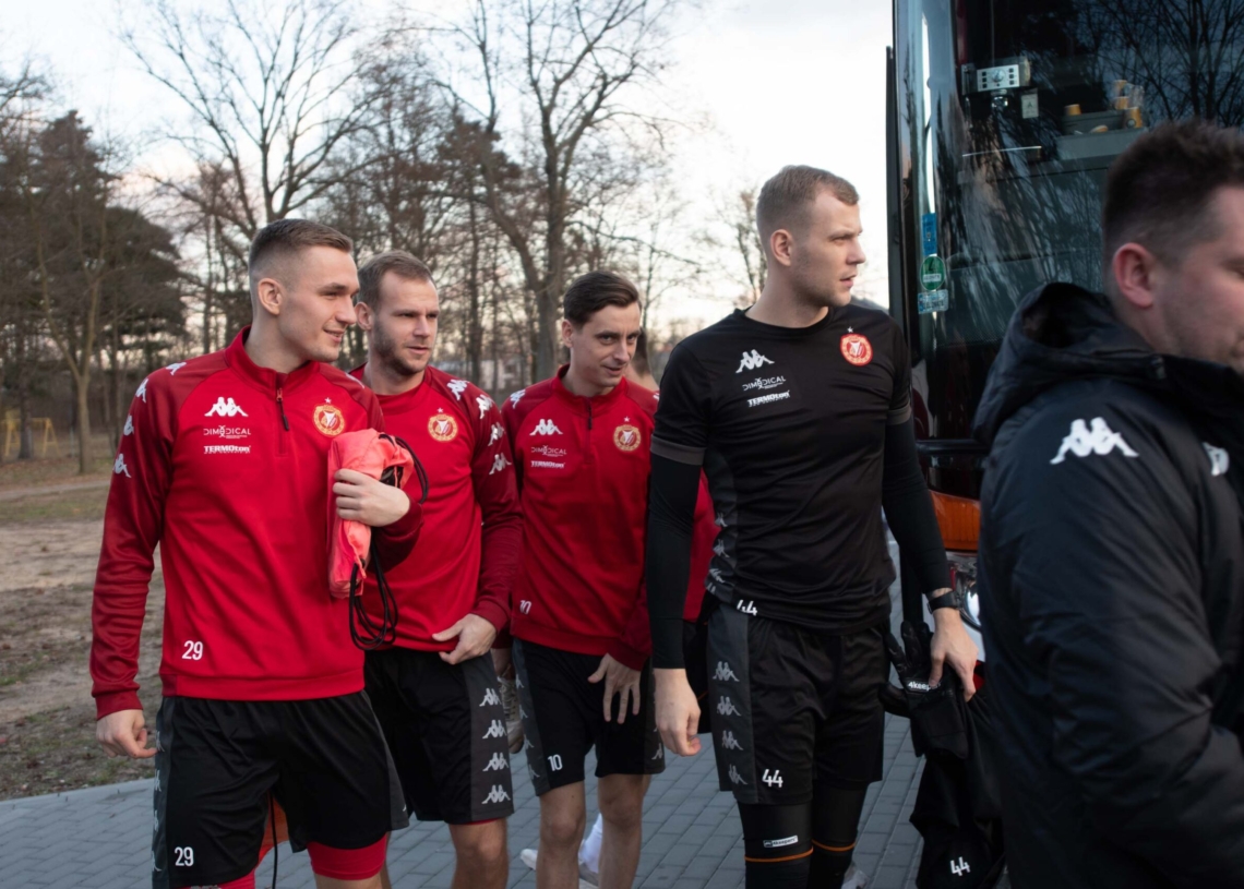 Pierwszy trening Widzewa w 2023 roku