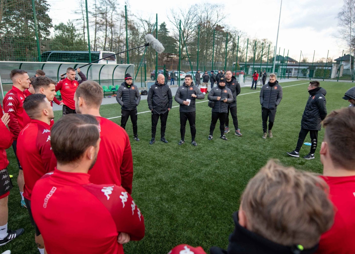 Pierwszy trening Widzewa w 2023 roku