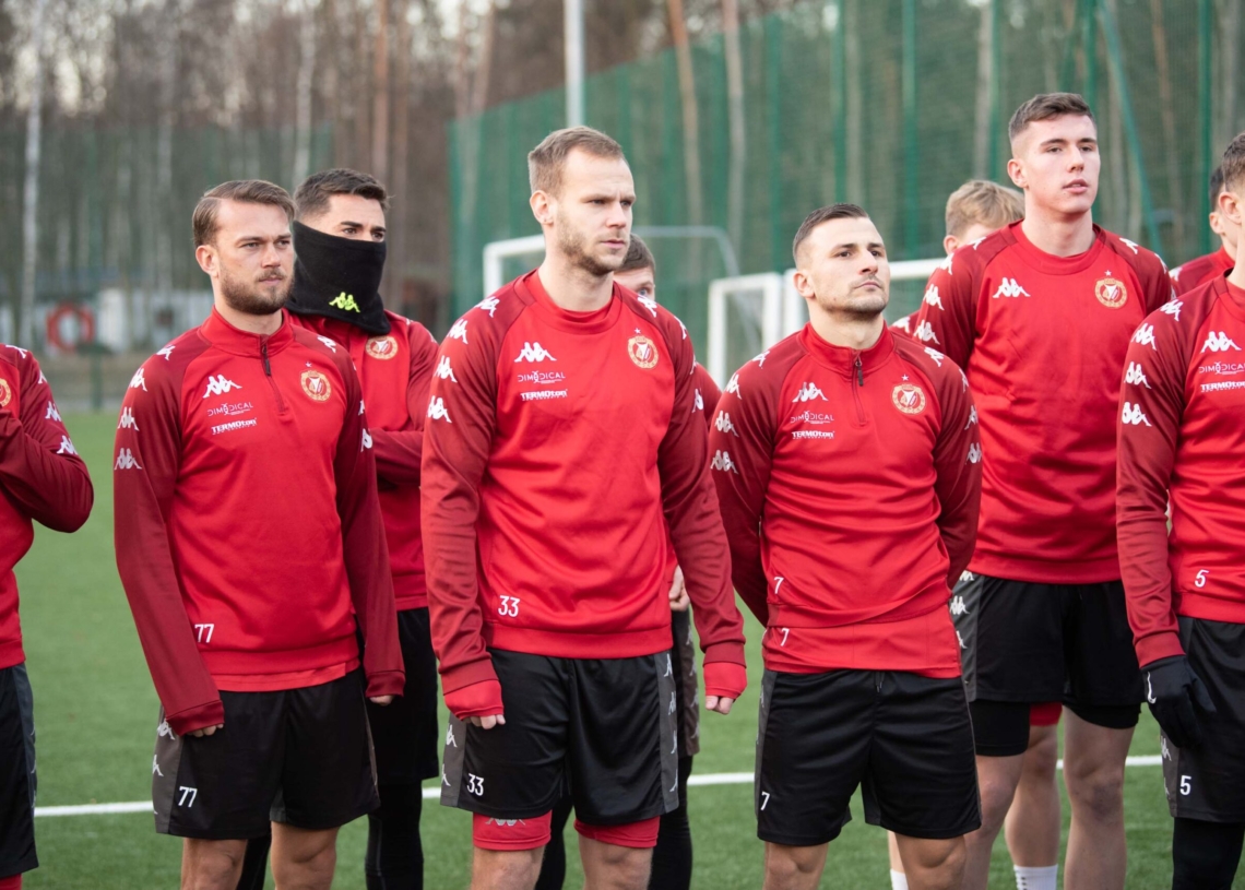 Pierwszy trening Widzewa w 2023 roku