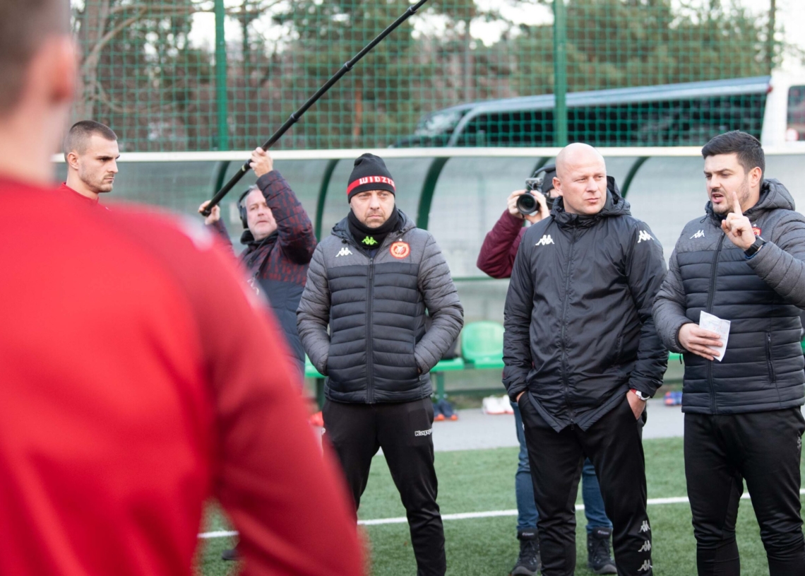 Pierwszy trening Widzewa w 2023 roku
