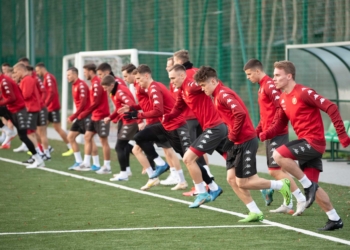 Pierwszy trening Widzewa w 2023 roku