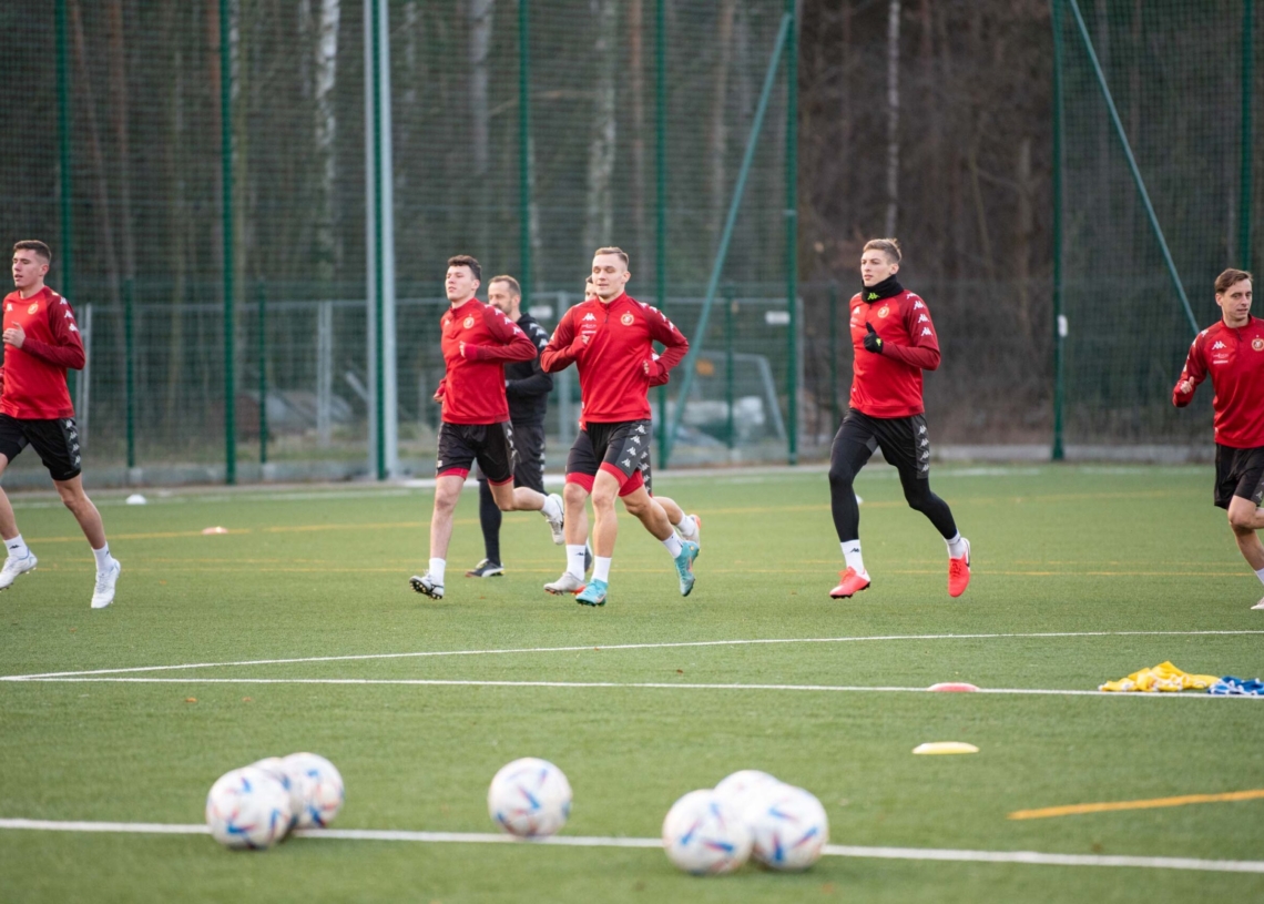 Pierwszy trening Widzewa w 2023 roku