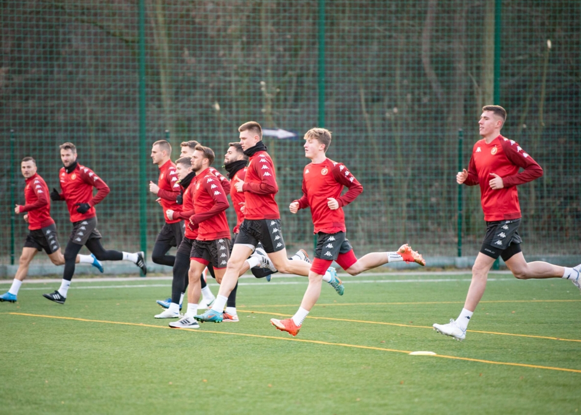 Pierwszy trening Widzewa w 2023 roku
