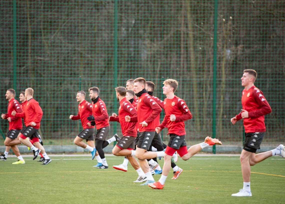 Pierwszy trening Widzewa w 2023 roku
