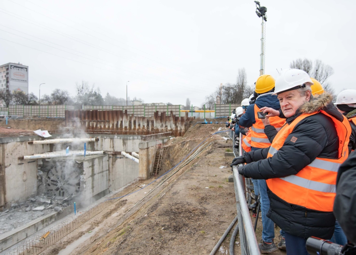 Budowa tunelu średnicowego w Łodzi