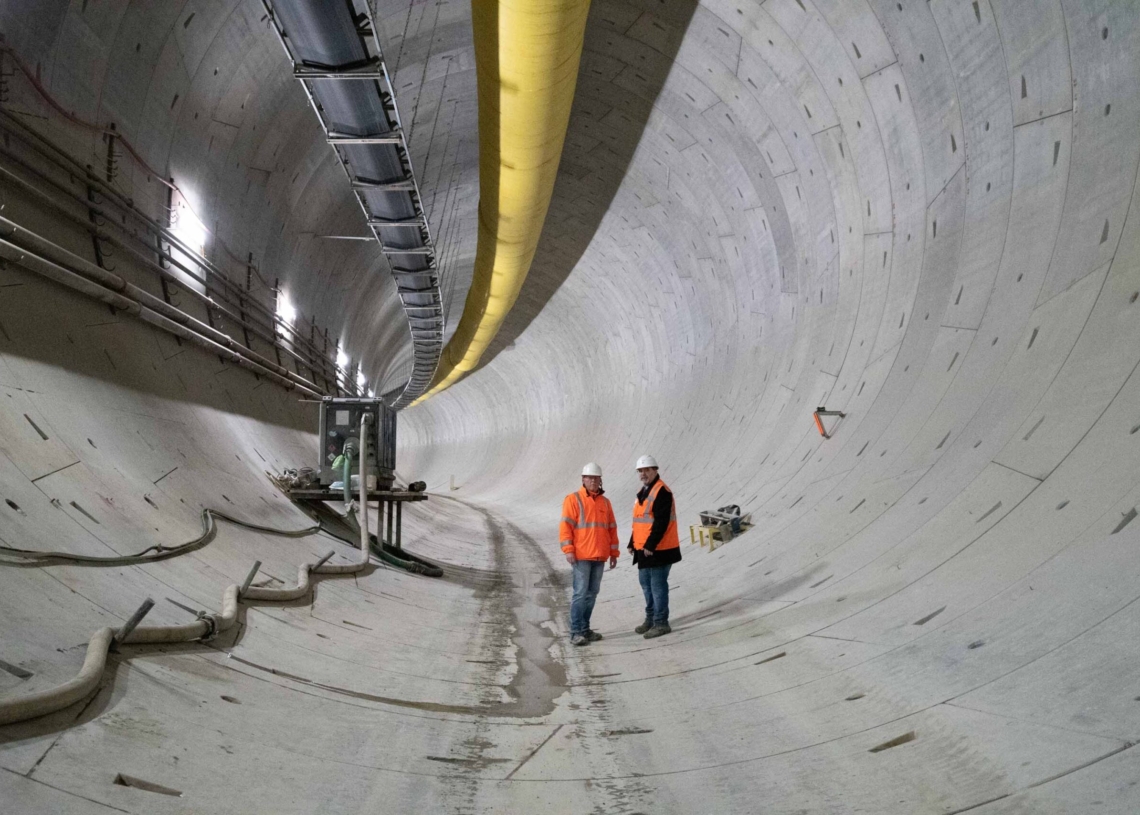Budowa tunelu średnicowego w Łodzi