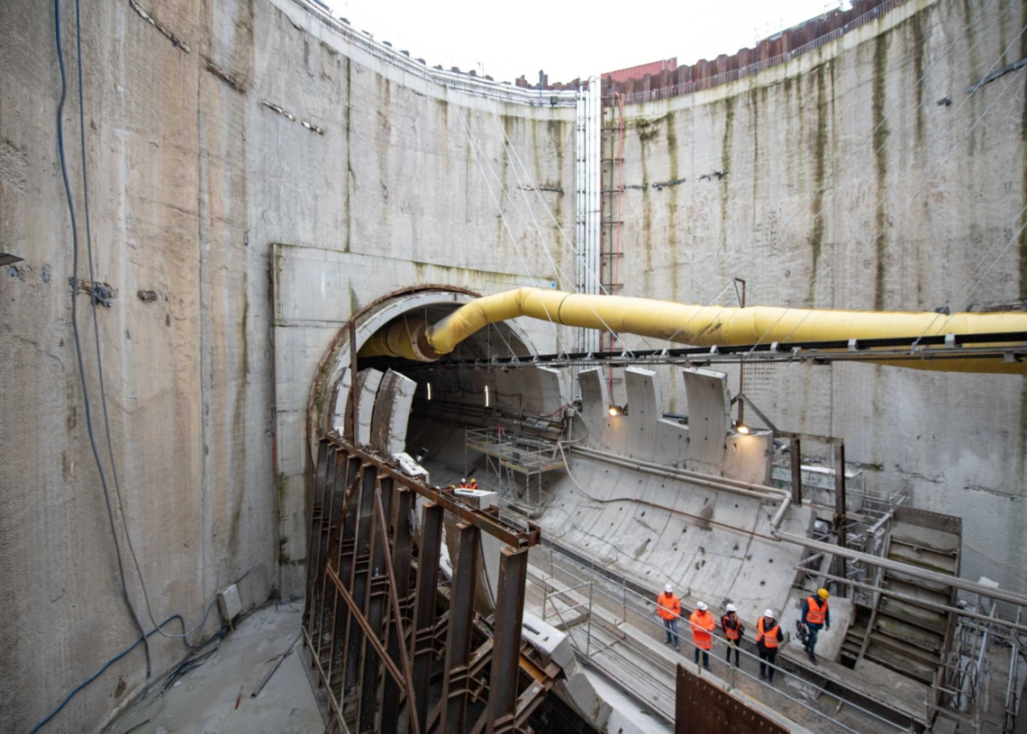 Budowa tunelu średnicowego w Łodzi