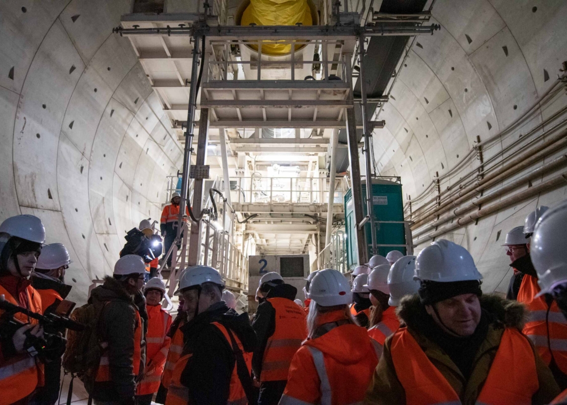 Budowa tunelu średnicowego w Łodzi
