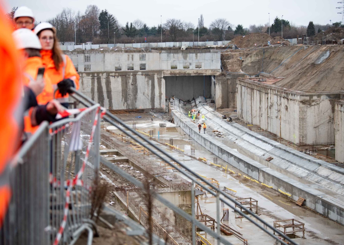 Budowa tunelu średnicowego w Łodzi