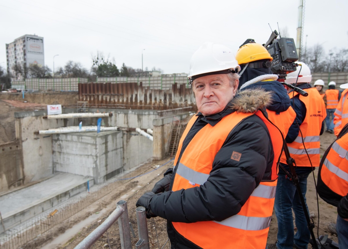 Budowa tunelu średnicowego w Łodzi