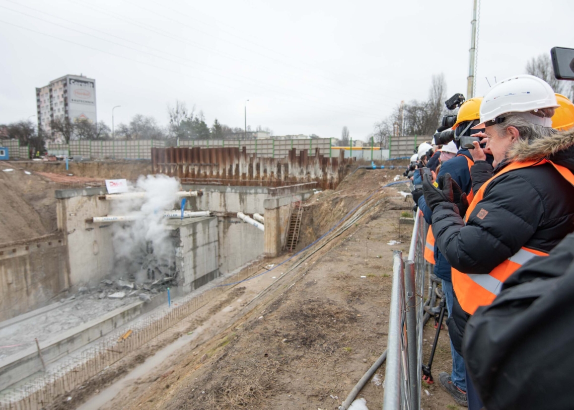 Budowa tunelu średnicowego w Łodzi