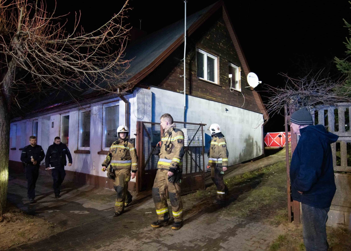 Śmiertelny pożar w Aleksandrowie Łódzkim