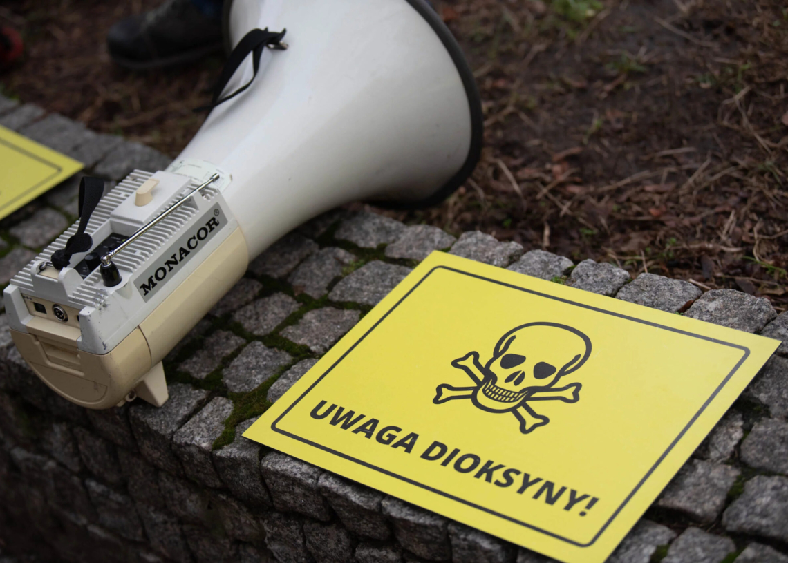 Protest przeciwko spalarni na Widzewie. Debata w Radiu Łódź 1 Protest przeciwko spalarni na Widzewie