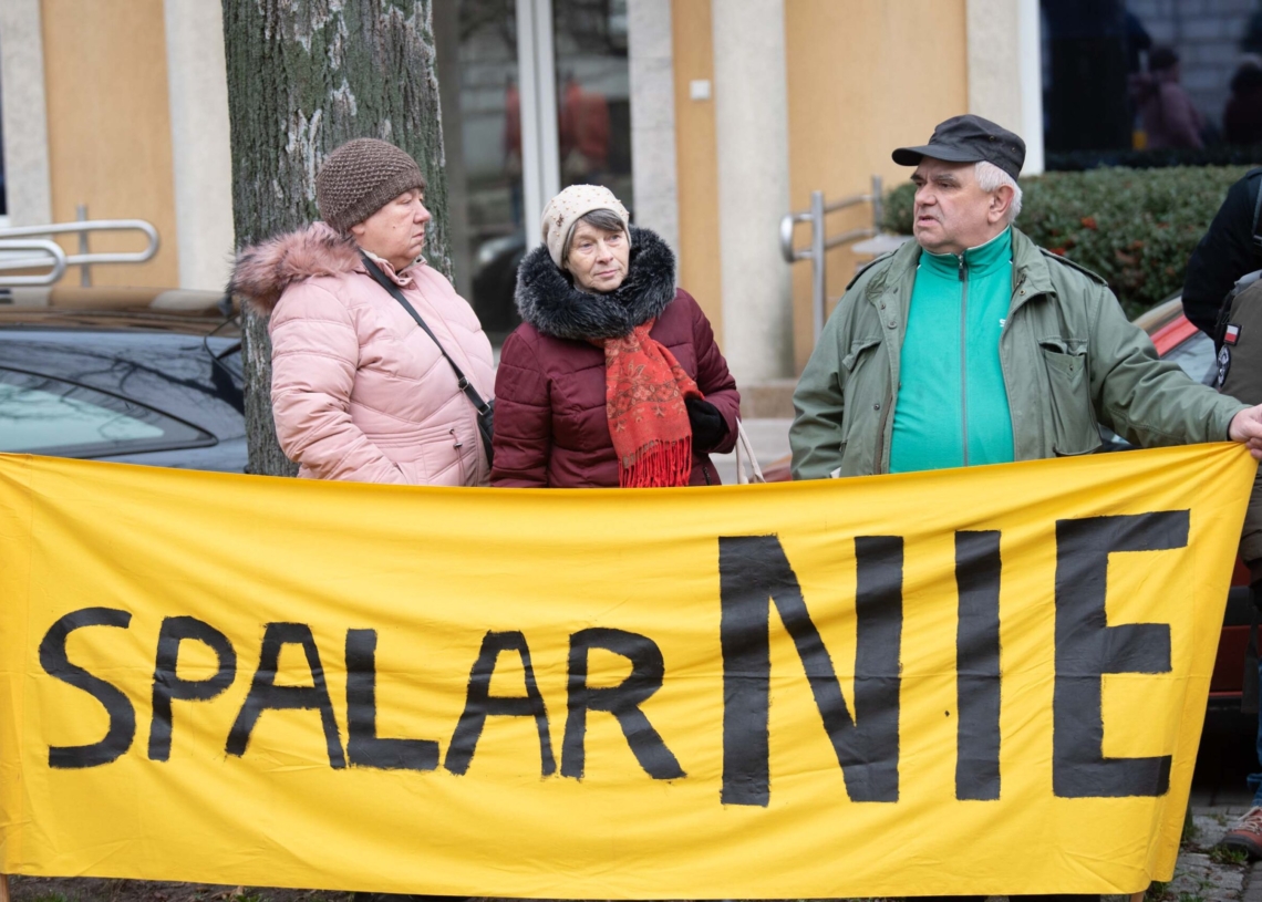 budowie spalarni
