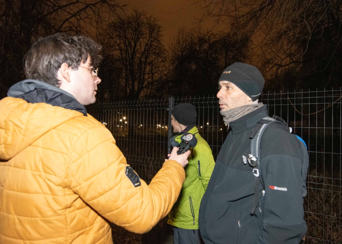 Wycinka drzew przy Kilińskiego 95 w Łodzi
