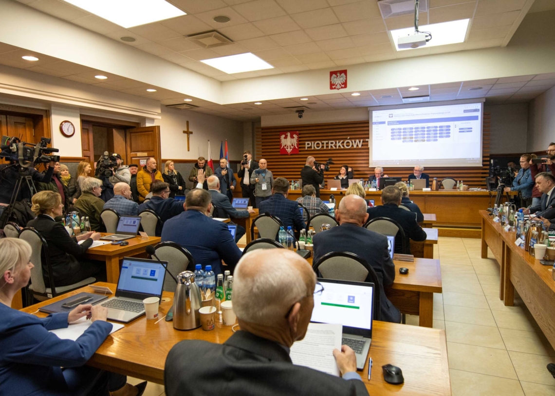 Sesja nadzwyczajna w Piotrkowie Trybunalskim