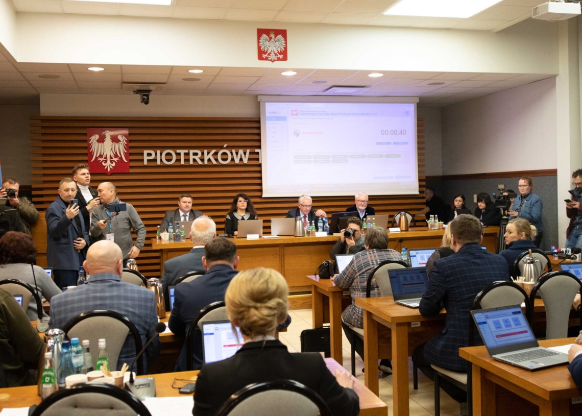 Sesja nadzwyczajna w Piotrkowie Trybunalskim