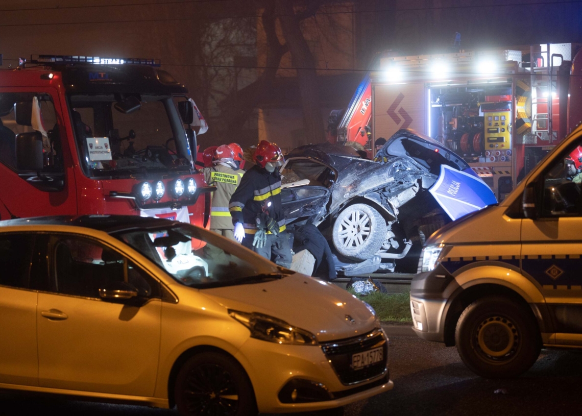 Śmiertelny wypadek na al. Włókniarzy