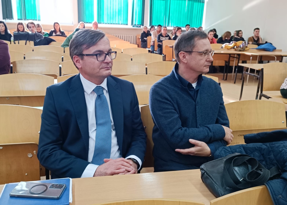 Marek Szkolnikowski, dyrektor TVP Sport, spotkał się dzisiaj ze studentami z Piotrkowa