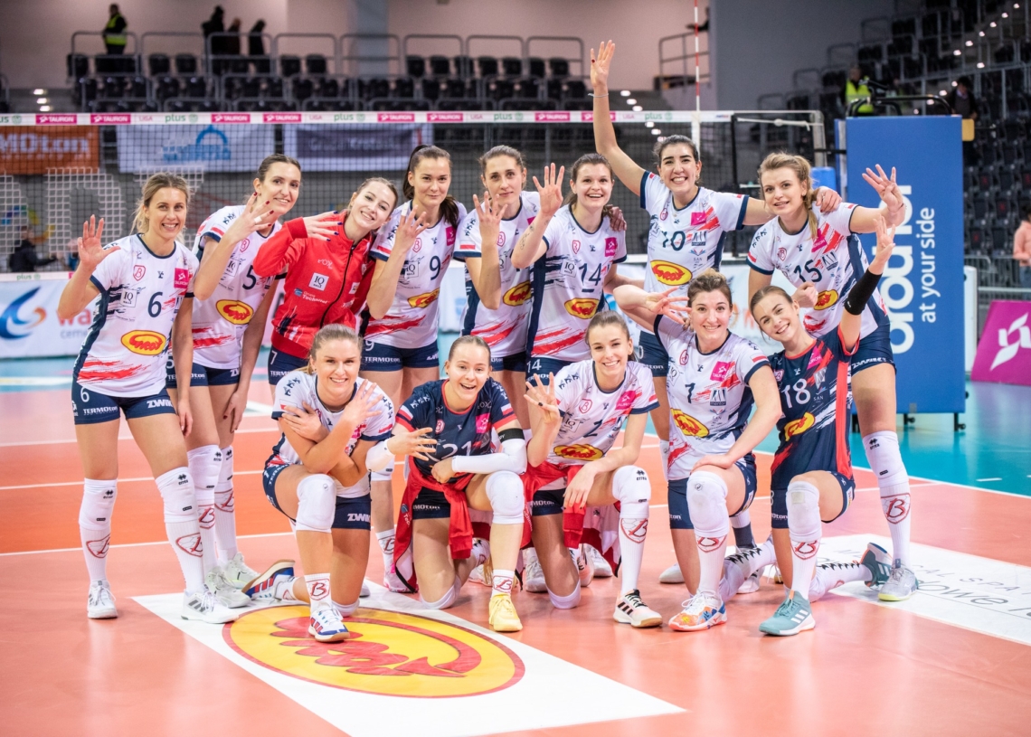 Grot Budowlani Łódź w półfinale Pucharu Polski. Awans po 5 setach 1 Grot Budowlani Łódź w półfinale Pucharu Polski