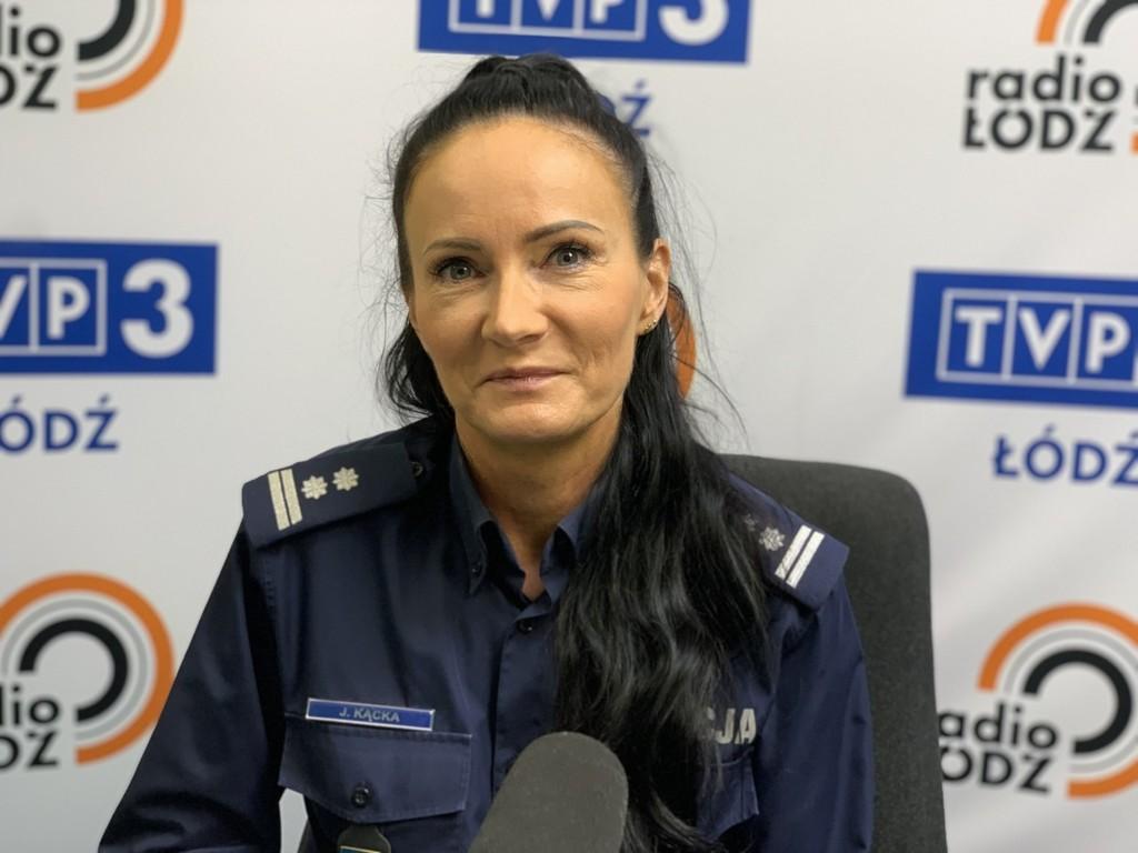 Joanna Kącka żegna się ze służbą w policji