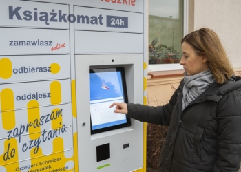 Książkomat w Łowiczu