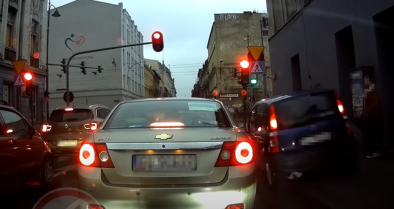 Pirat drogowy na Próchnika
