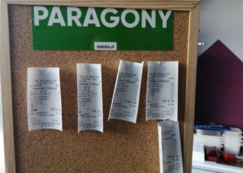 Zawieszony paragon w Łowiczu