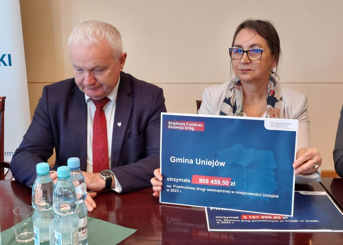 5 mln zł rządowego dofinansowania na remont kilku odcinków dróg w powiecie poddębickim