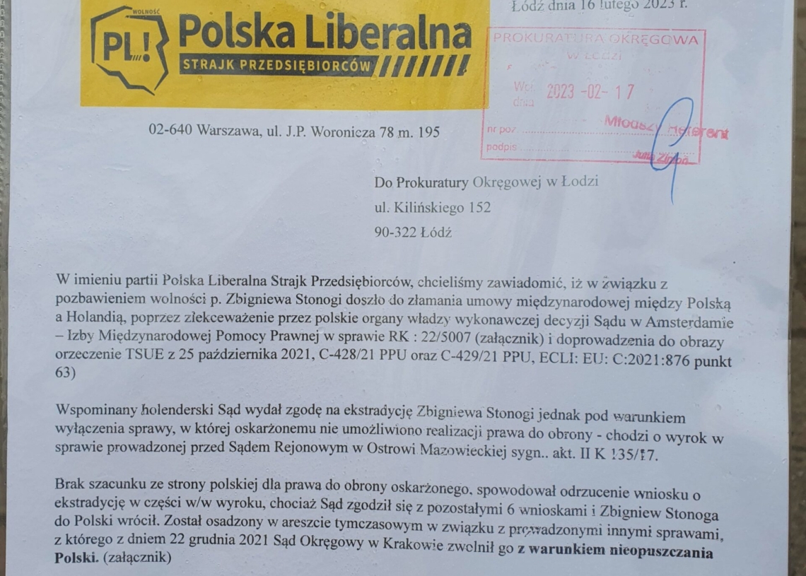 Przedsiębiorcy skarżą się w prokuraturze na działania Zbigniewa Ziobro