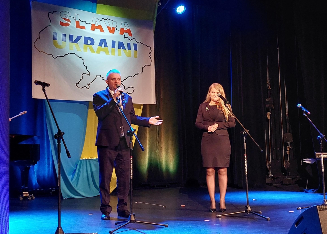 Mija rok wojny na Ukrainie. Wydarzenia w Łódzkiem z okazji rocznicy [ZDJECIA]