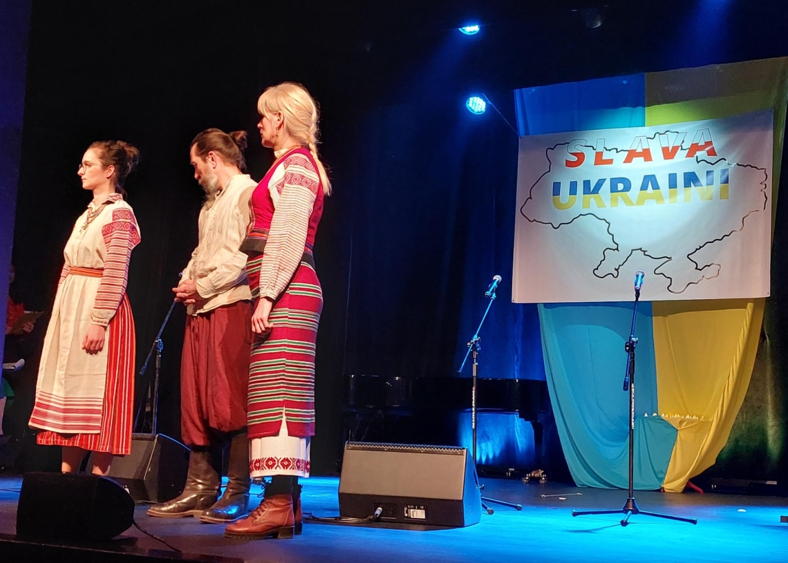 Mija rok wojny na Ukrainie. Wydarzenia w Łódzkiem z okazji rocznicy [ZDJECIA]