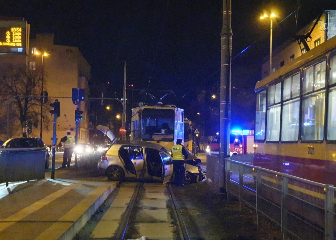wypadek na Kościuszki