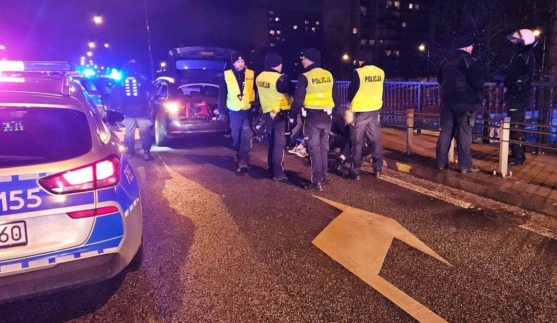 Policjanci z Łodzi zatrzymali pseudokibiców Śląska Wrocław