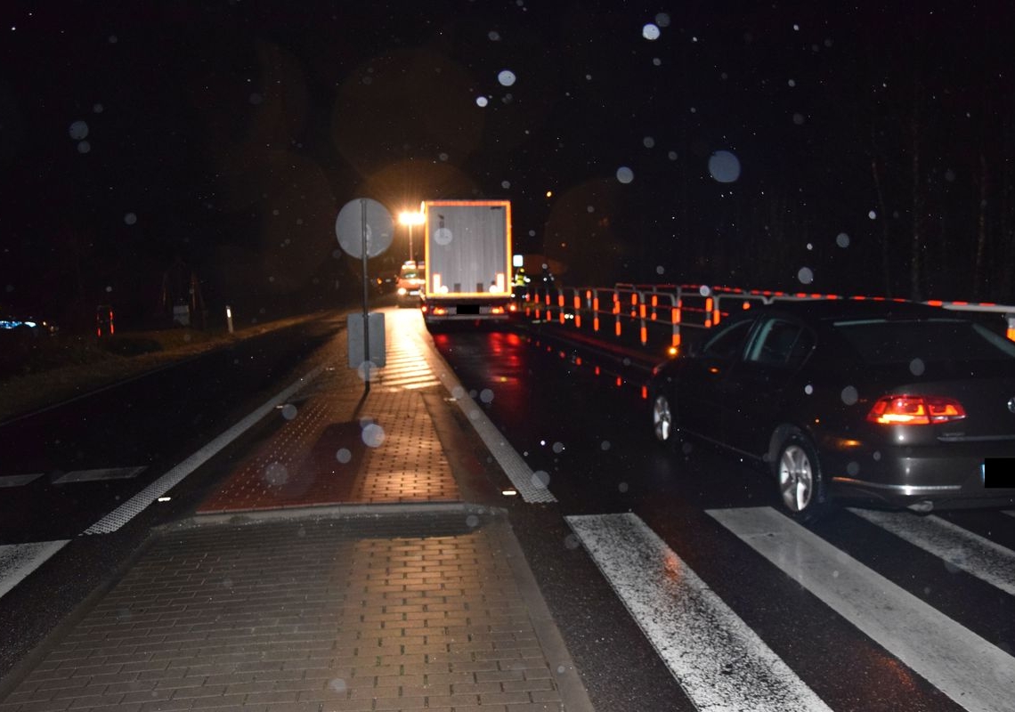 Tragedia na drodze w gminie Zelów